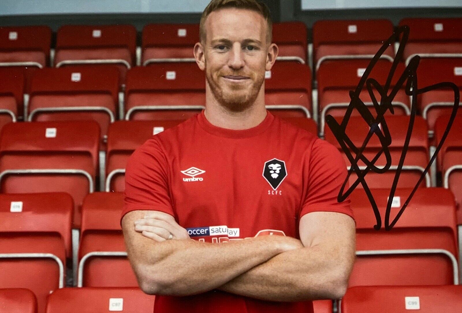 Adam Rooney Genuine Hand Signed 6X4 Photo Poster painting - Salford City