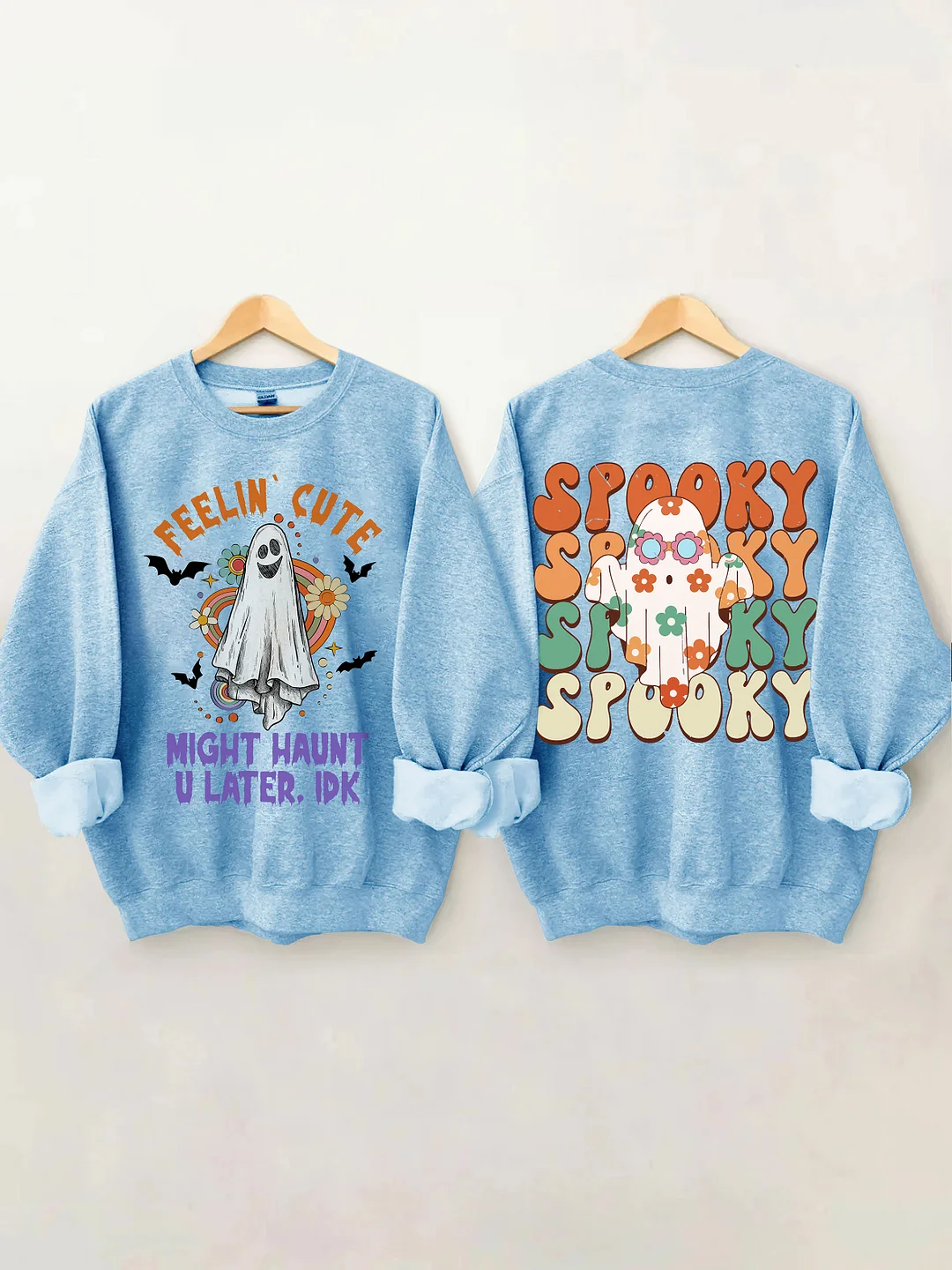 Feelin Cute Might Haunt U Later Sweatshirt