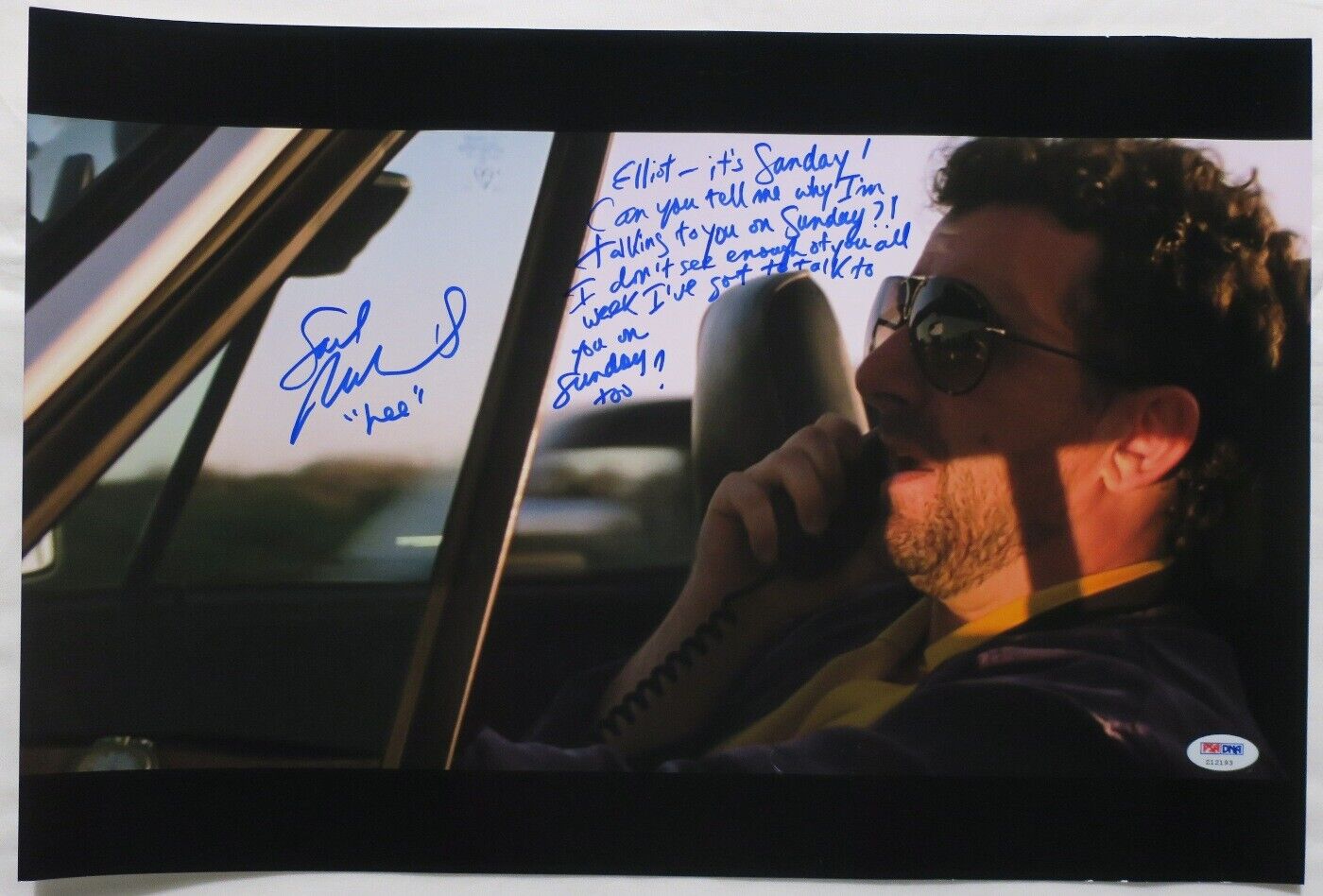 Saul Rubinek Signed True Romance Autographed 12x18 Photo Poster painting PSA/DNA #Z12193