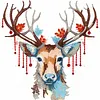 uk.everydayedeals (Limited Stock)Diamond Painting - Crystal Rhinestone - Deer
