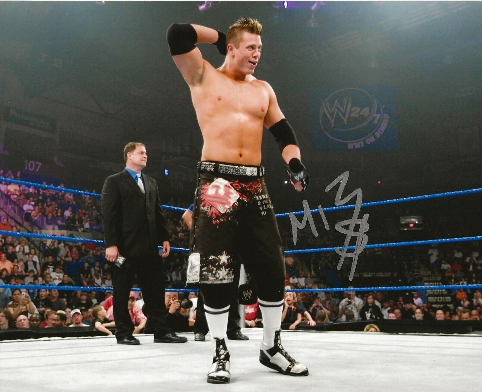 The Miz WWE Champ signed Wrestling 8x10 Photo Poster painting autographed Michael Mizanin 2