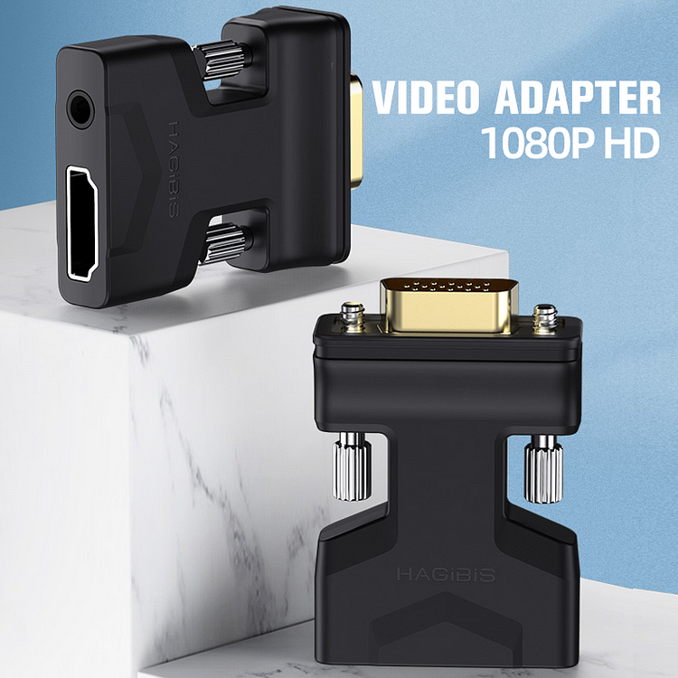 HDMI to VGA Adapter (With Audio) | 168DEAL