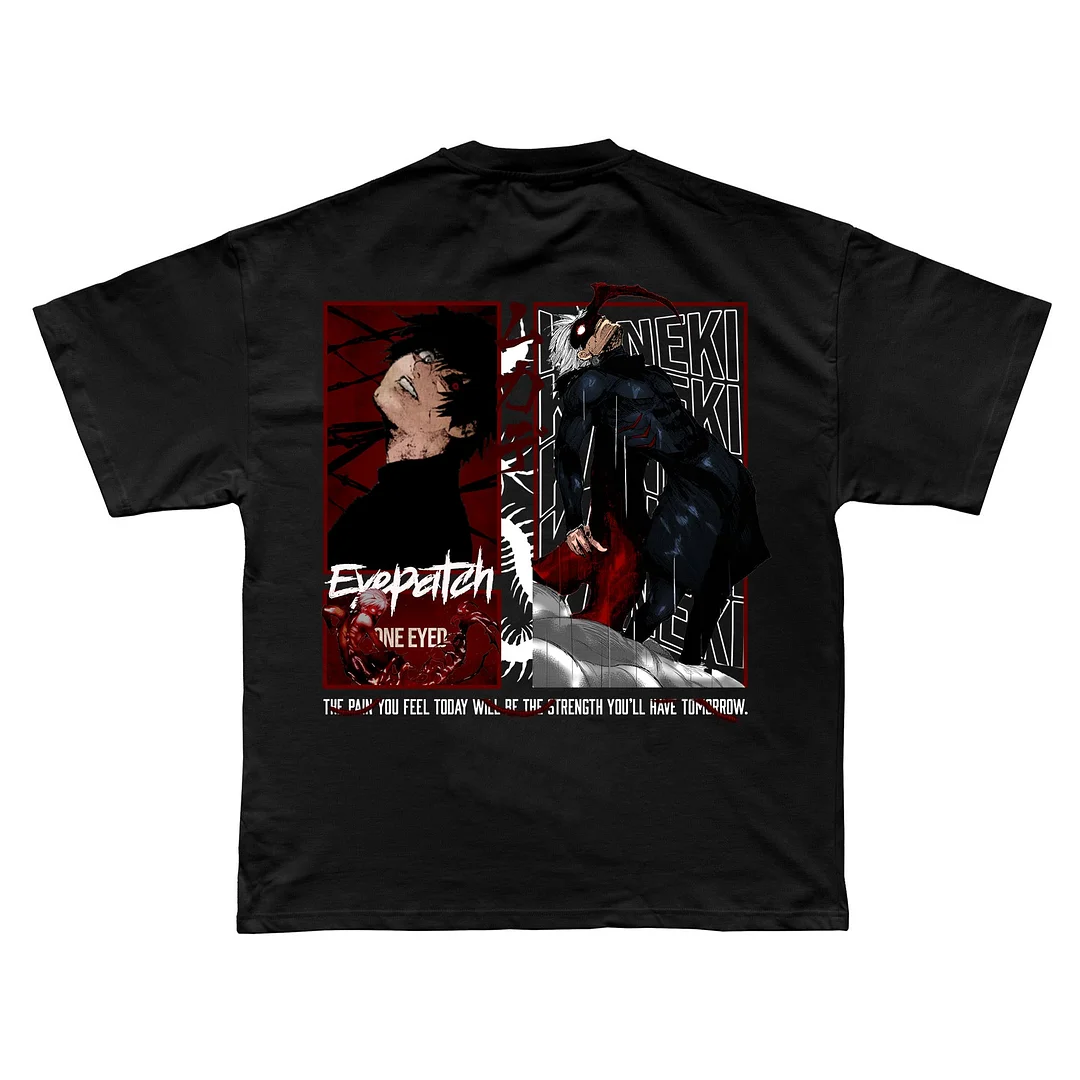 Demon Slayer Idols Kaneki Printed Men's T-shirt