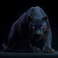 Shadow Panther - Diamond Painting