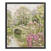 Flower Bridge-14CT Stamped Cross Stitch 42*48cm/16.54*18.9in tapestrymarket