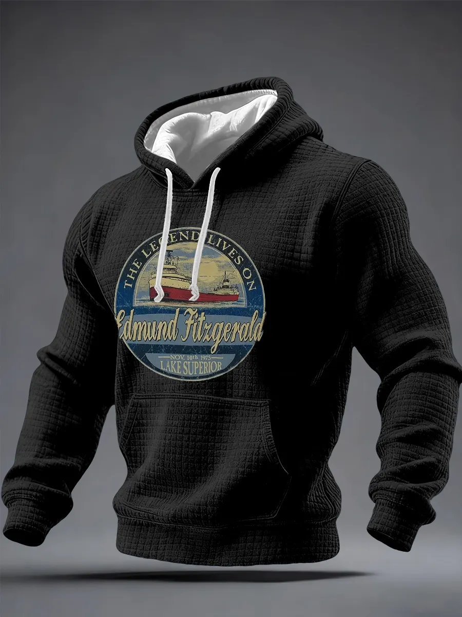Men's The Legend Lives Great Lakes Shipwreck Historical Essential ...
