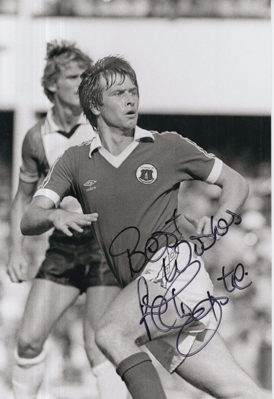 Peter Eastoe Hand Signed Everton 12x8 Photo Poster painting 2.