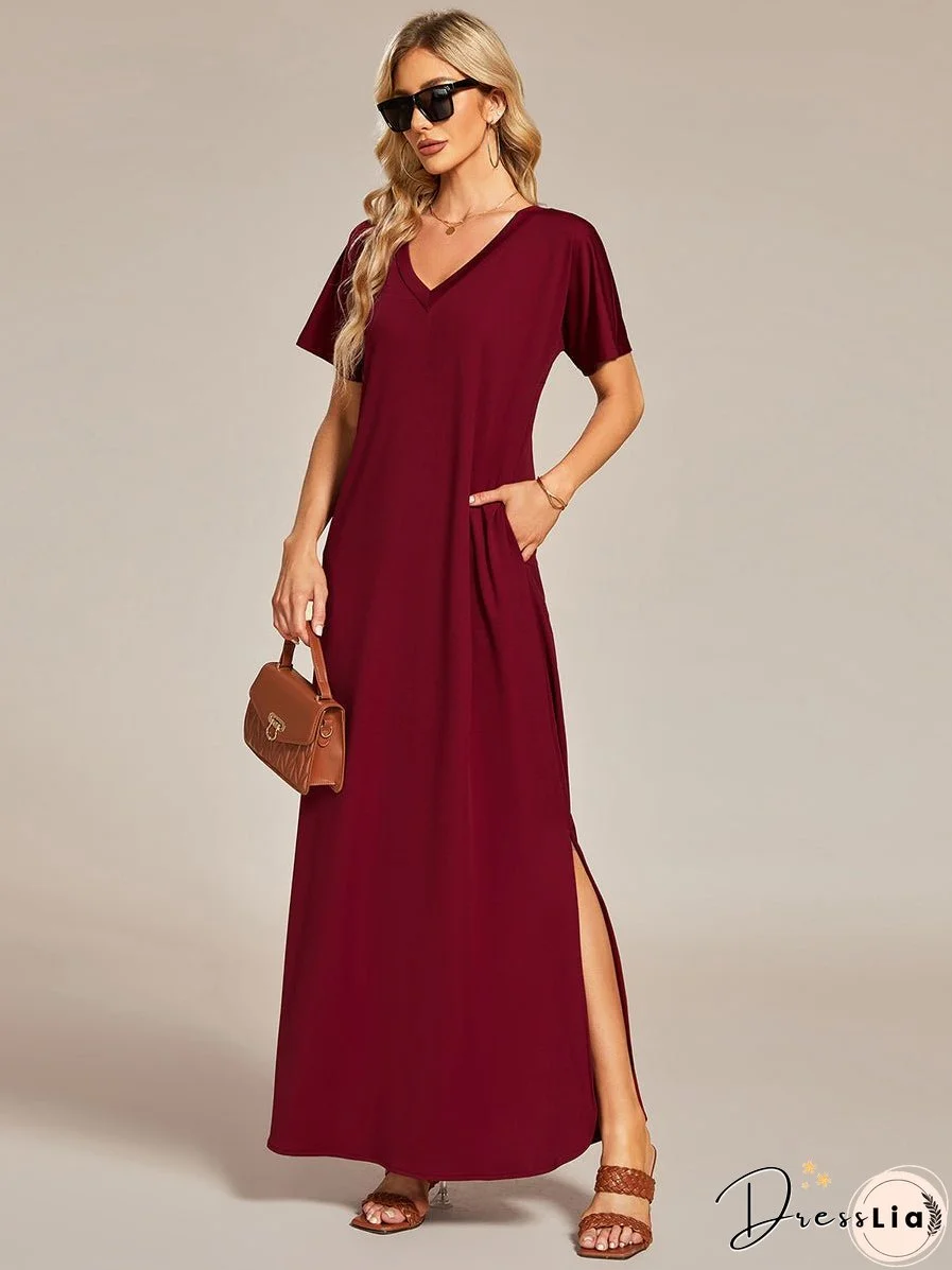 A-Line Side Split Wholesale Cocktail Dresses