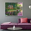 Diamond Painting-DIY Full Round Drill Cottage Landscape(50*40cm)