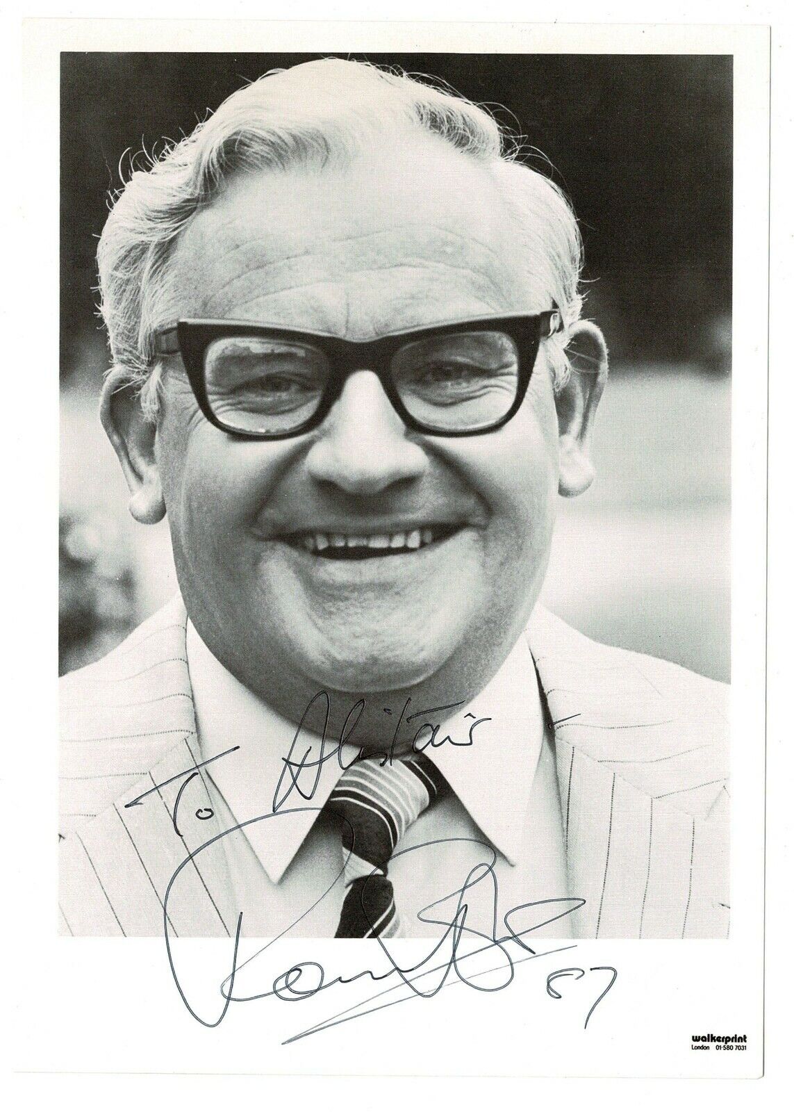 Ronnie Barker signed autographed Photo Poster painting! AMCo! 14268