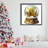 Diamond Painting -DIY Round Drill Christmas Ball N（50x50cm）