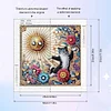 Funny Cat - Special Shaped Diamond Painting - 30*30CM