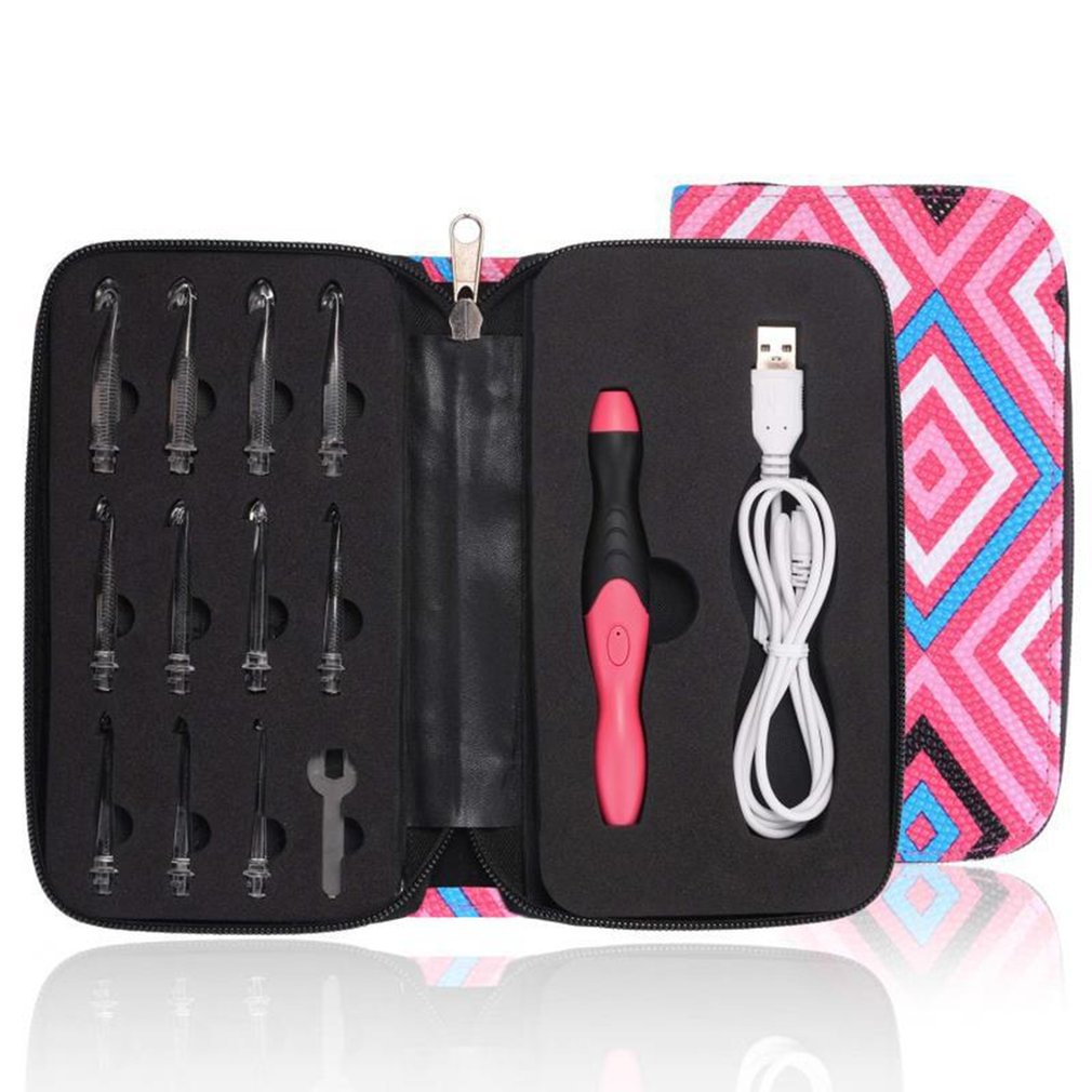 Light Crochet Hook Rechargeable LED Knitting Tool | IFYHOME