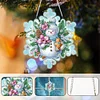 Flocon de neige d’hiver - pendentif bricolage 5d