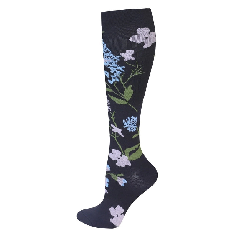 Compression Socks Calf Socks Printed Elastic Socks Sports Cycling Running Yoga Socks Men’s Long Tube Compression Socks Women
