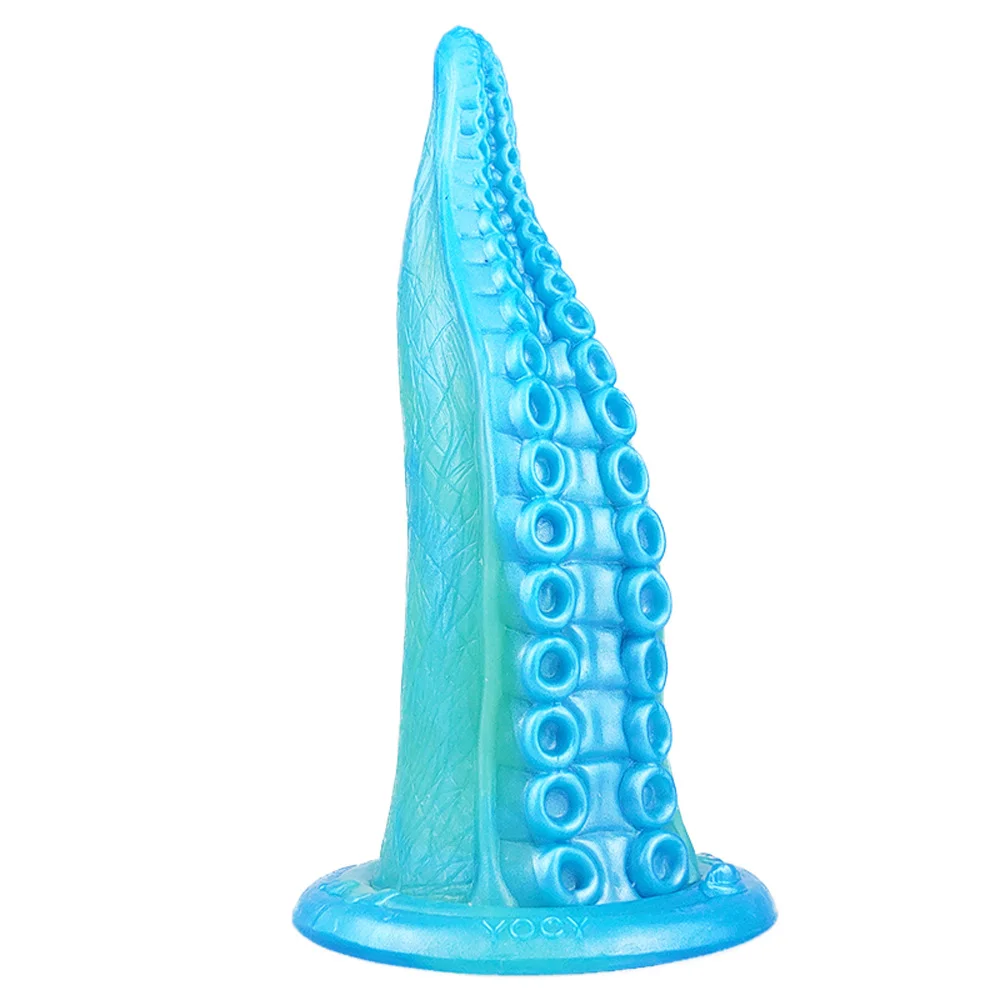 Octopus Tentacle Liquid-silicone Anal Plug - Rose Toy