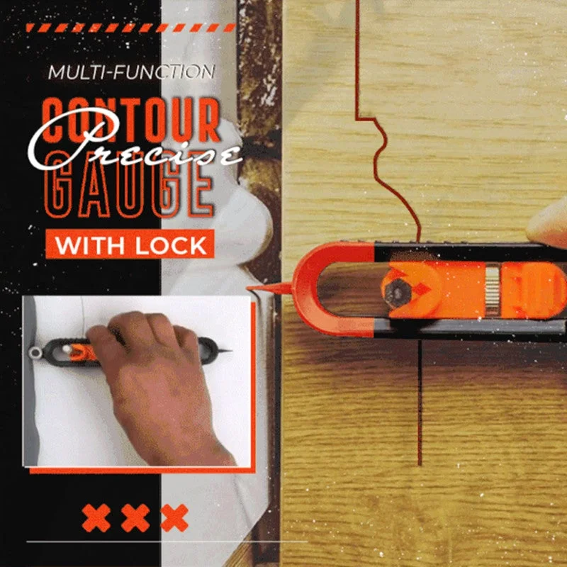 🎁Early Christmas Sale-50% OFF💥Precise Contour Gauge with Lock