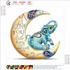 Diamond Painting-DIY Crystal Rhinestone Elephant