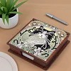 Wooden DIY Black White Cat Diamond Painting Kit Note Box with 160 Papers Gifts