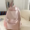 Nylon Backpack Large Capacity Student Daypack School Bag for High School Student