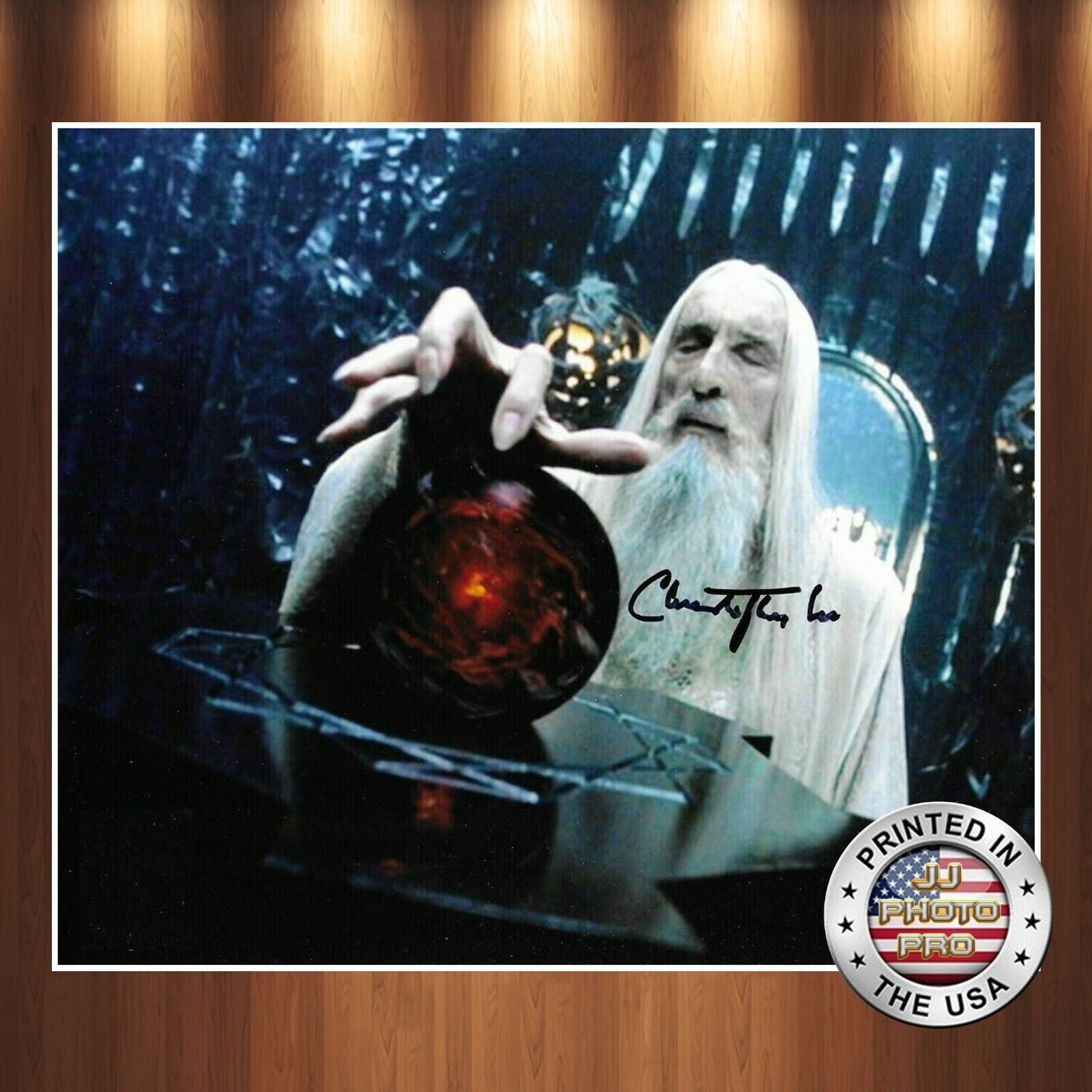 Christopher Lee Autographed Signed 8x10 High Quality Premium Photo Poster painting REPRINT