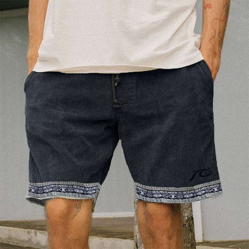 Vintage Corduroy Surf Shorts / [blueesa] /