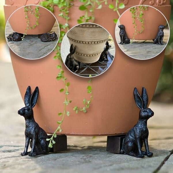 🔥Last Day 70% OFF - Cute Animal Shaped Pots Feet(🔥set of 3) | SpecializkTM
