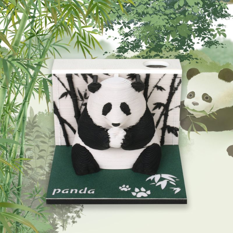 TimePiece Calendar - Panda