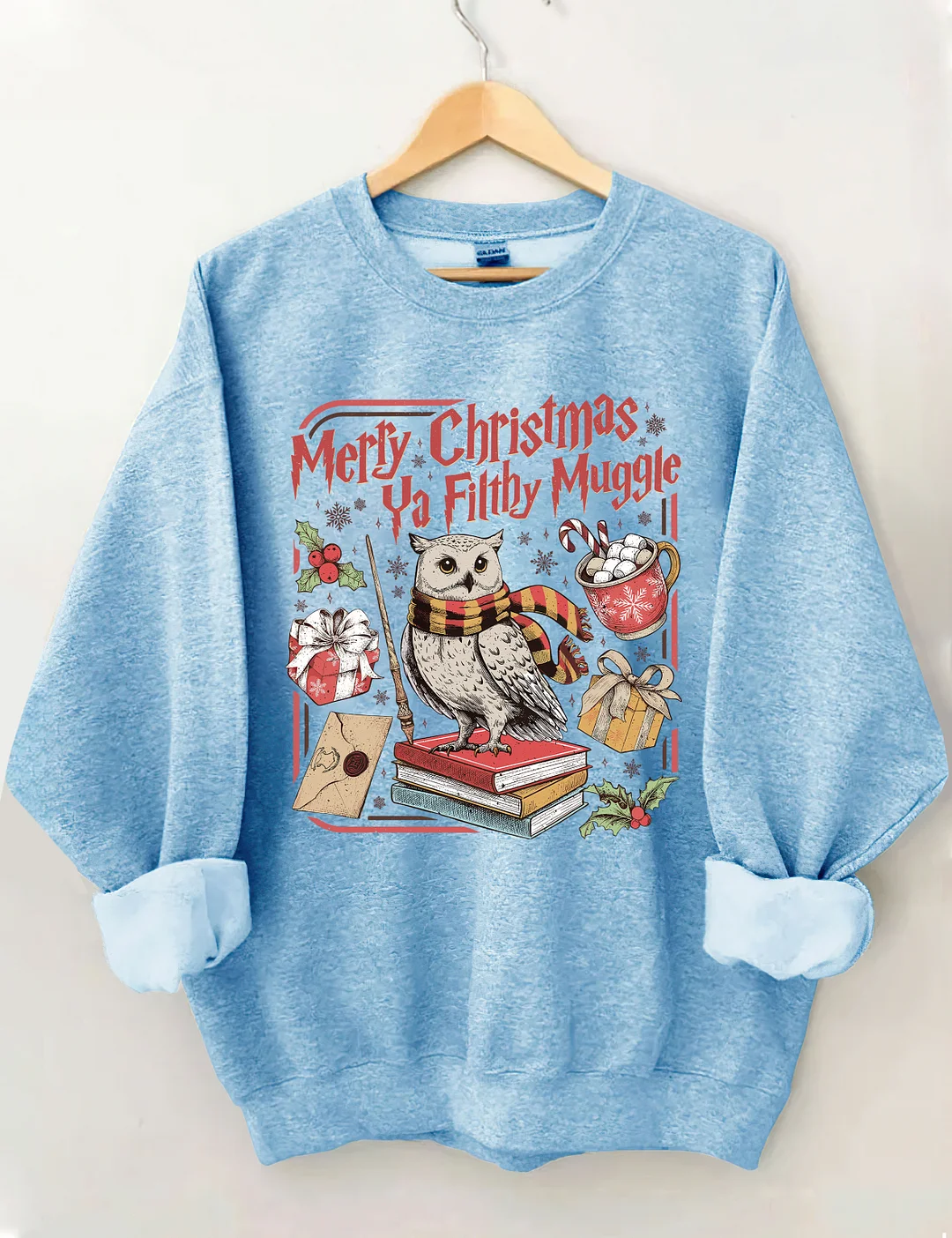 Merry Christmas Ya Filthy Muggle Sweatshirt