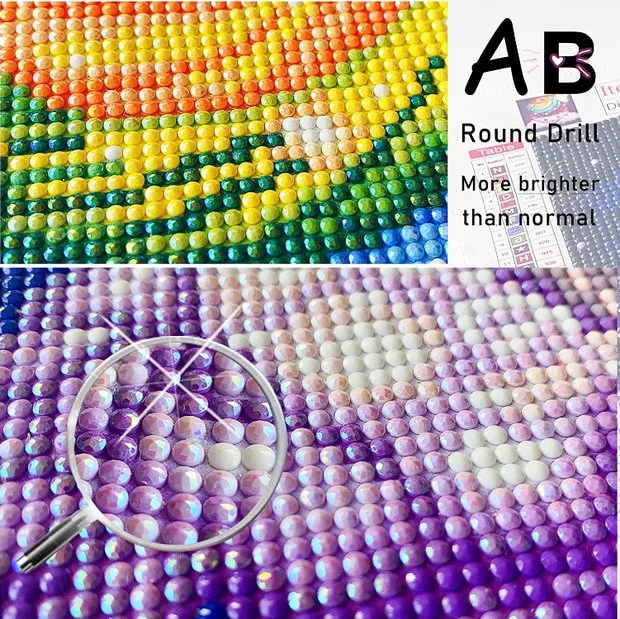 AB Diamond Painting - Full Round - Alice in Wonderland (40*70CM)