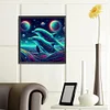 Diamond Painting-DIY Full Round Drill Dolphin(40*40CM)