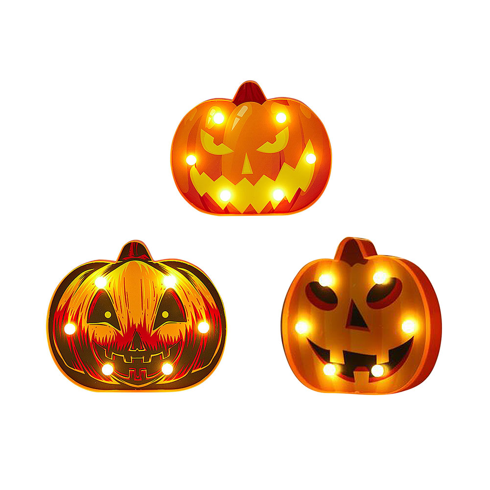 LED Pumpkin Night Light Desktop Decorative Lamp for Halloween Table Decor от Cesdeals WW