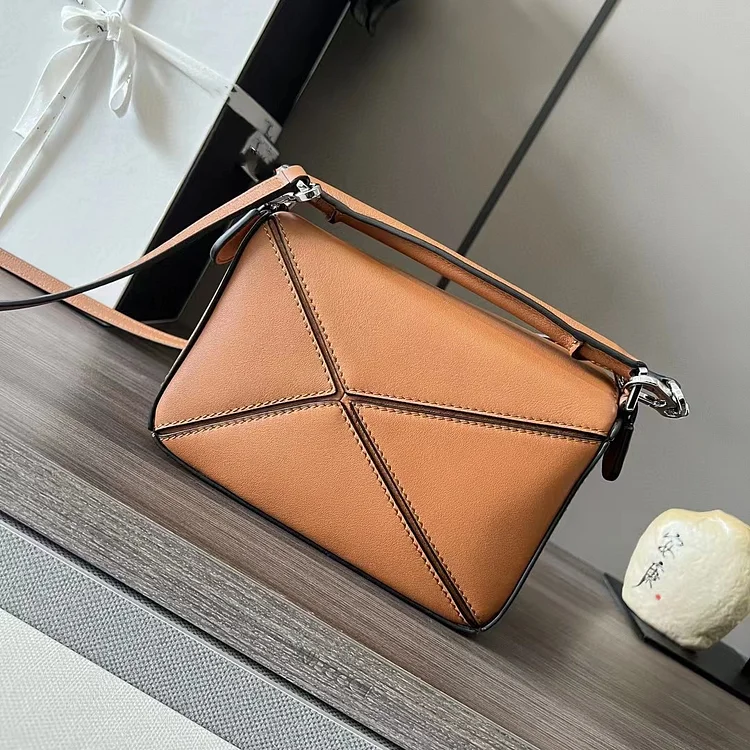 2024 New Women Bag Female Luxury Soft Genuine Leather Shoulder Bag 