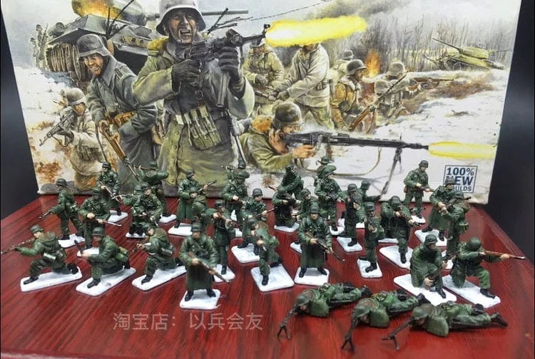 pornhint Pornhint Painted 1/72 Italian italeri 6151 WWII German Winter Infantry Infantry Stalingrad