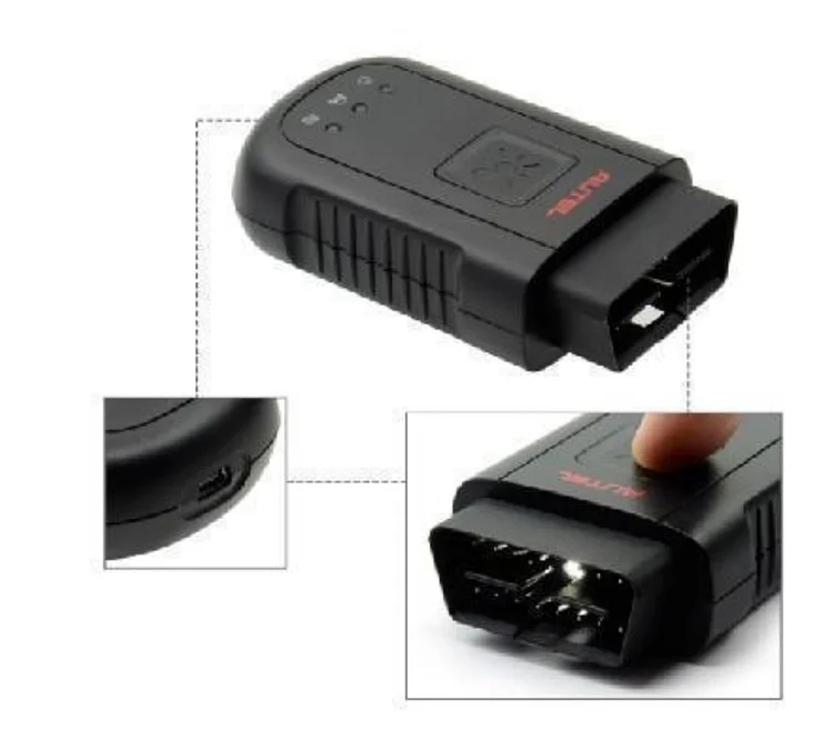 RY Autel VCI MaxiVCI V100 Wireless Diagnostic Interface Bluetooth MaxiSys MS906TS MS906BT 906BT