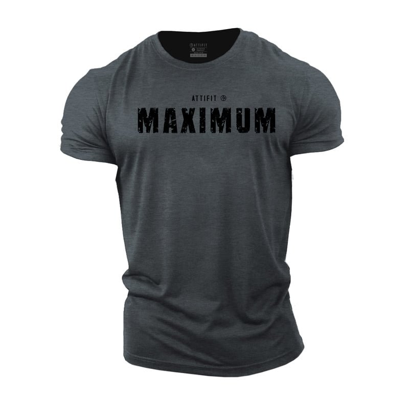 Cotton Maximum Graphic T-shirts tacday
