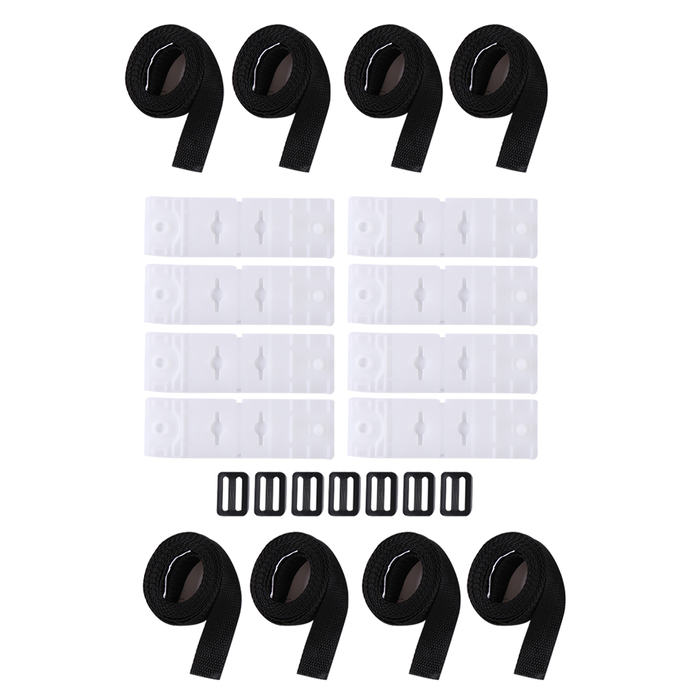 

8 Sets Solar Straps Strapping Kit Swimming Pool Cover Roller Attachment, 501 Original