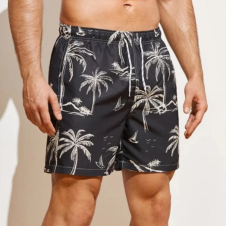 BrosWear Men's Coconut Quick Dry Casual Beach Pants