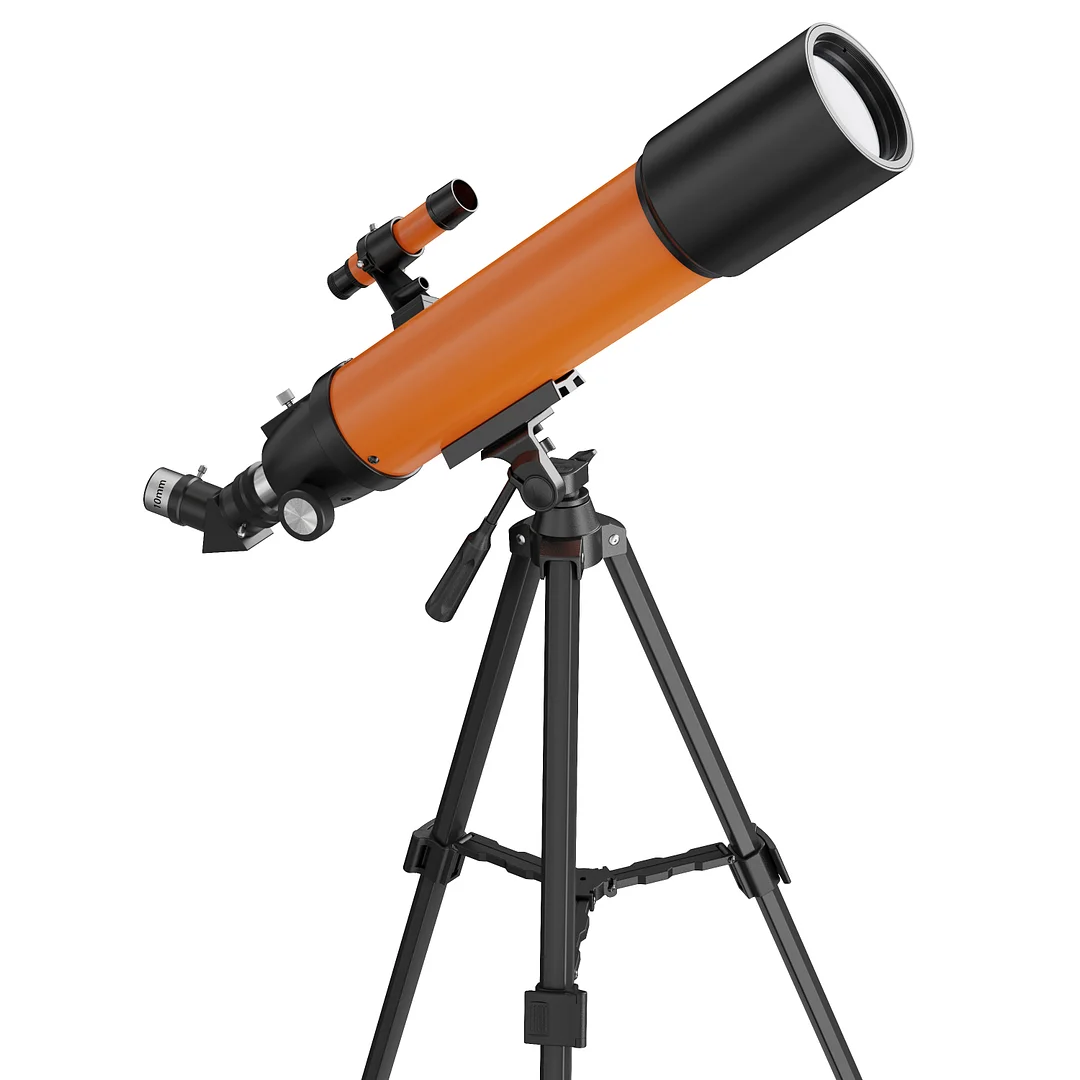 BEBANG Refractor Telescope, 90mm Astronomical Portable Refractor for Beginners, Travel Stargazing