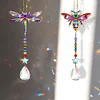 2pcs Diamond Painting Dragonfly Bee Suncatcher Hanging Ornament