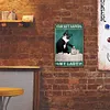 Cat - Panneaux en &eacute;tain m&eacute;tallique(20*30cm/30*40cm)