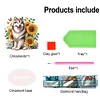 Diamond Painting Acrylic Sunflower Dog Diamond Painting Desktop Decors