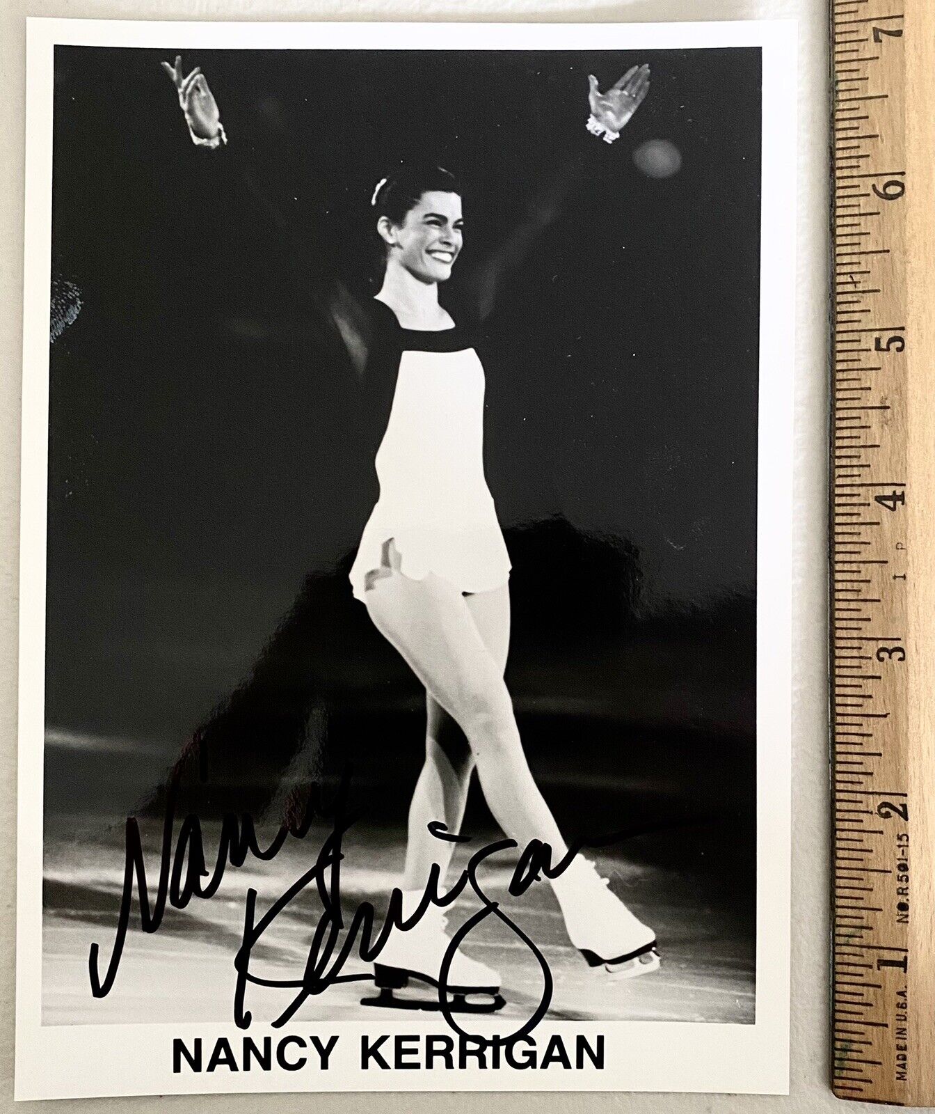 Nancy Kerrigan Signed Autographed Photo Poster painting original 5x7 Ice Skater Olympics