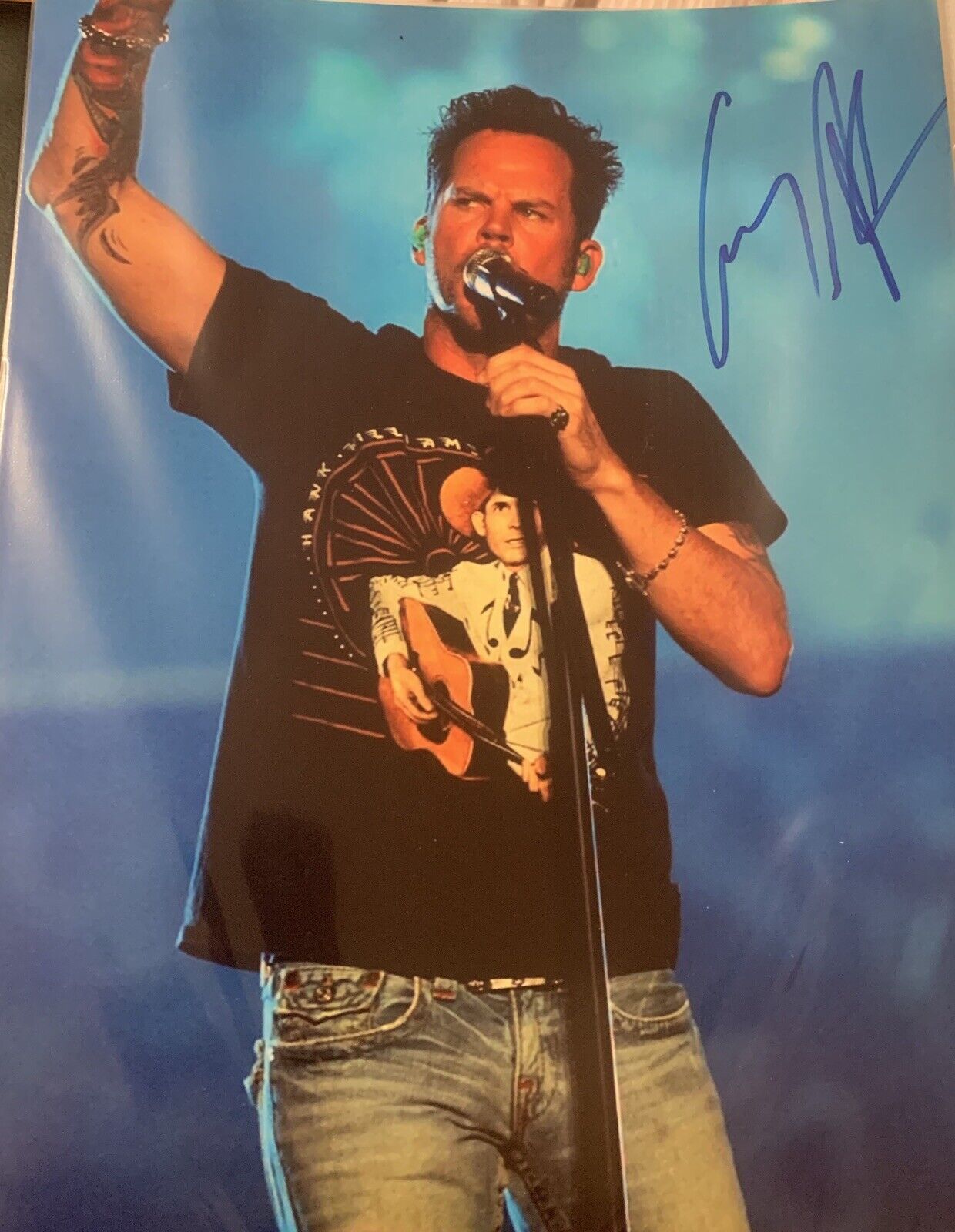 gary allan Signed Auto 8x10 Photo Poster painting Pic