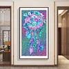 >SALE<5D DIY Diamond Painting Flower Dreamcatcher Kits Full Round Drill Pictures