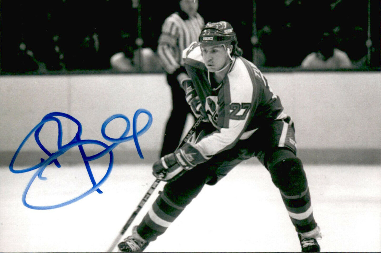 Perry Turnbull SIGNED autographed 4x6 Photo Poster painting WINNIPEG JETS