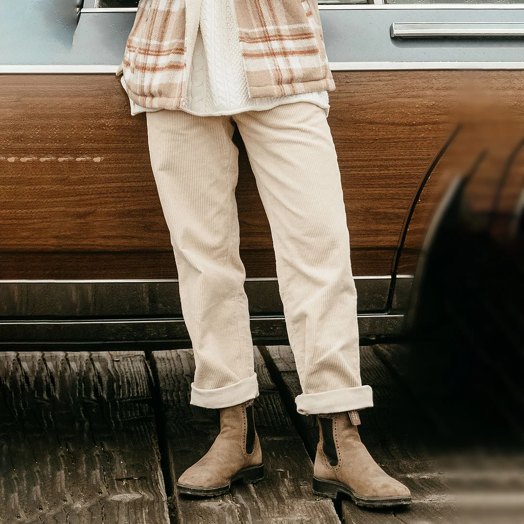 Women's Casual Vintage Corduroy Trousers-inspireuse
