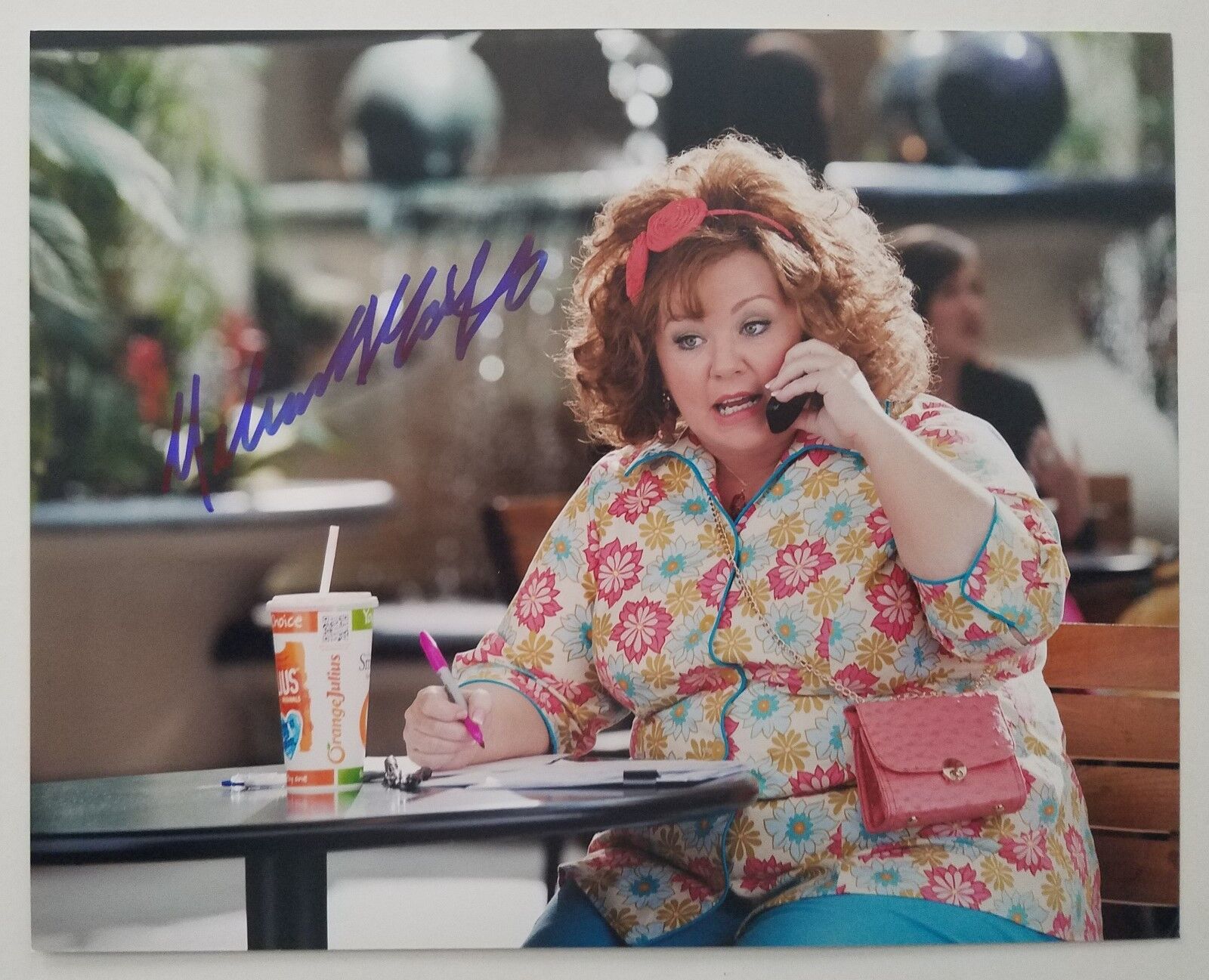 Melissa McCarthy Signed 8x10 Photo Poster painting Actress Identity Theif Mike & Molly RAD