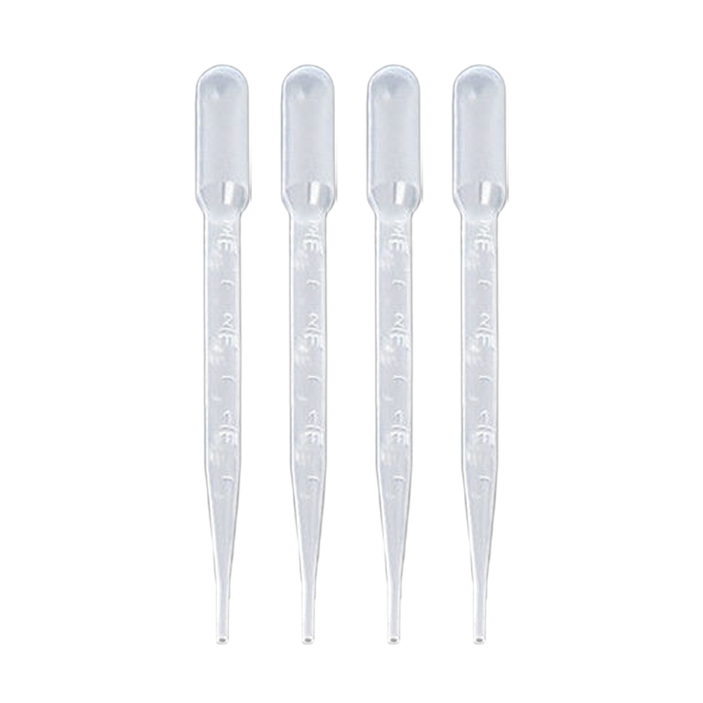 50pcs Graduated Pipettes Dropper Plastic Disposable Transfer Pipettes (3ml)