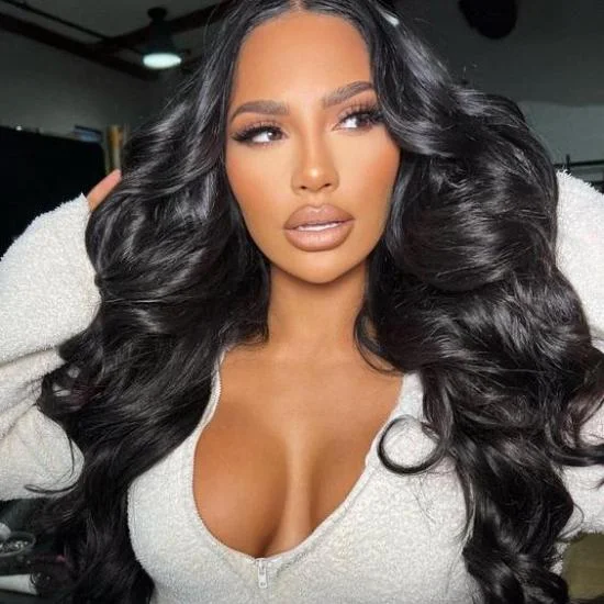  YVONNE Free Combination Super High-density Lace Wig Premium Body Wave 3 Bundles With 13*4 Lace Frontal 
